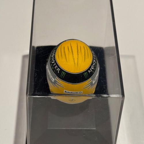 Collectible Nico Rosberg F1 2010 helmet miniature like new, Minichamps