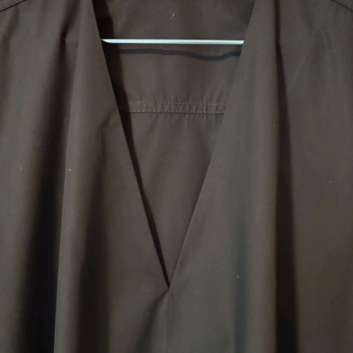 Zara voluminous poplin dress black, like new, size S