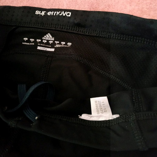 Adidas Supernova shorts leggings used, size Small, black
