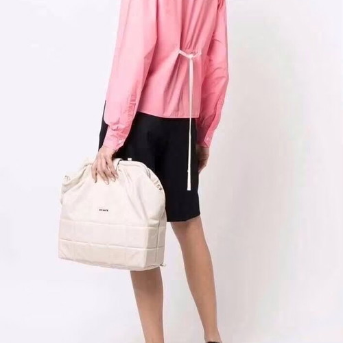 Vic Matie bag backpack like new, beige leather