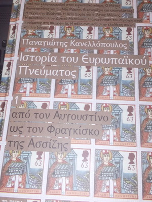 Book History of European Spirit from Augustine to Francis of Assisi new