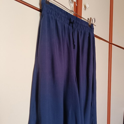 Anel zip culottes like new, blue