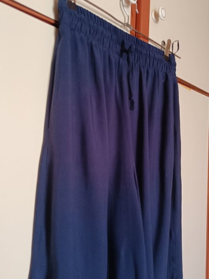 Anel zip culottes like new, blue