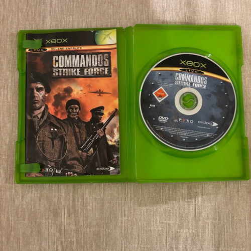 Commandos Strike Force Xbox Original used English complete