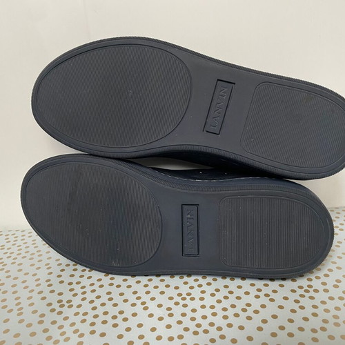Lanvin Men Leather Sneakers Like New, Size 44
