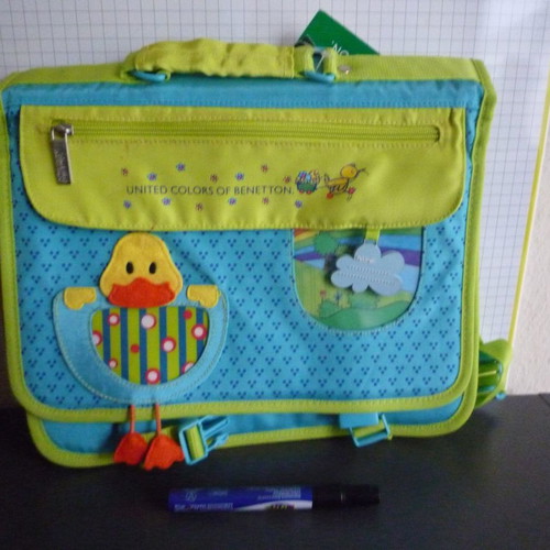 Benetton school bag new