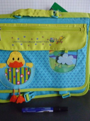 Benetton school bag new