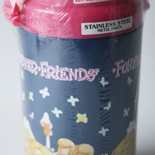 Vintage Forever Friends Kids Water Bottle Lion Star new