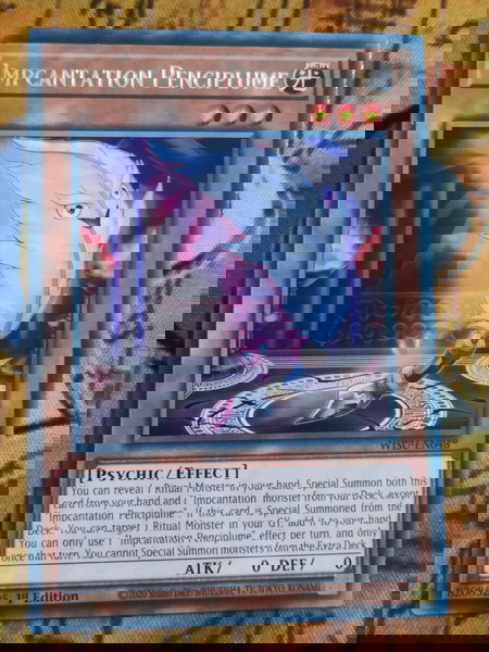 Impcantation Penciplume (Rare, Yugioh)