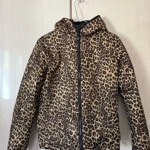 Reversible jacket like new, thin and warm, size S, black and beige