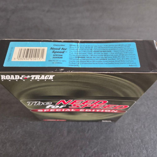 The Need for Speed SE Special Edition PC game used