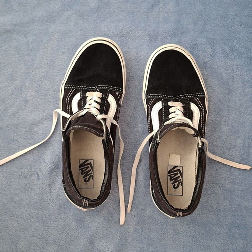Vans sneakers unisex size 41 black and white