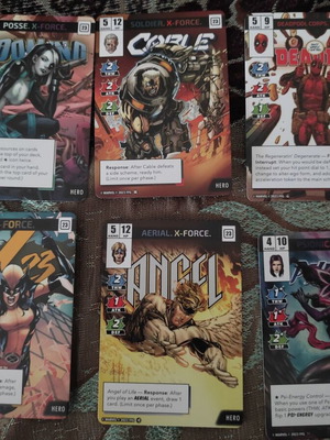 Marvel Champions promo cards new, set of 6