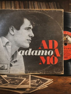 Adamo vinyl LP used, pop