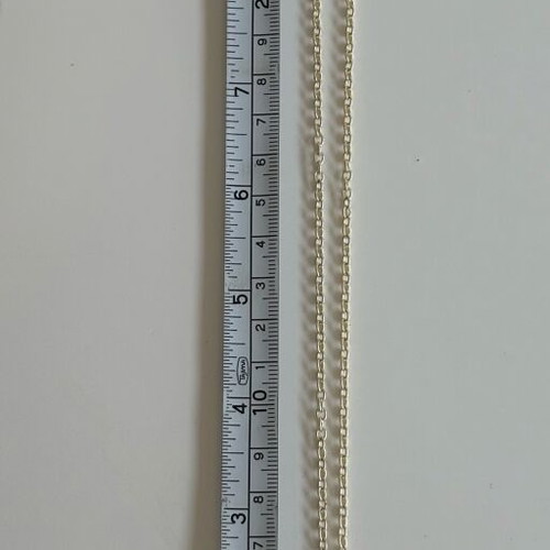 Necklace with cross fashion jewelry made to order, gold-colored