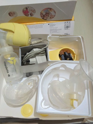 Medela breast pump used