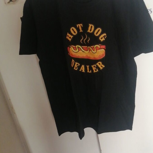 Hot Dog Dealer Unisex T-shirt 2XL new, 100% cotton
