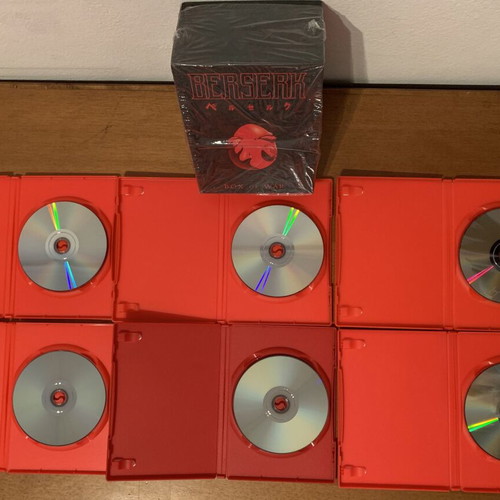 Berserk DVD Collectors Box Set complete series like new, anime