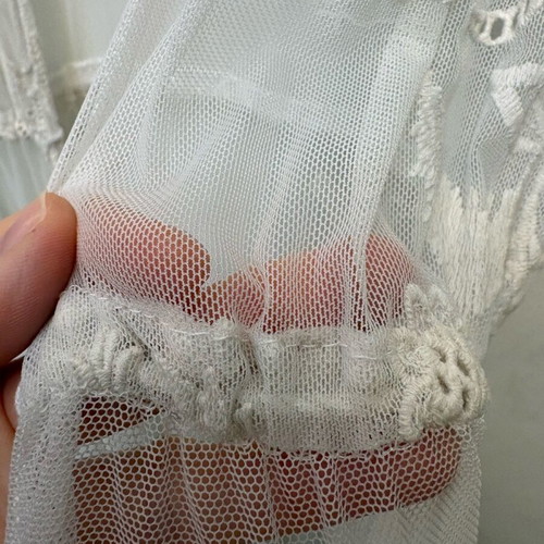 Boho summer kimono used, white, size s/m
