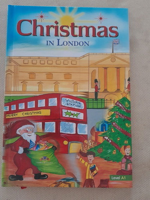 Children's English learning book A1 Christmas in London like new