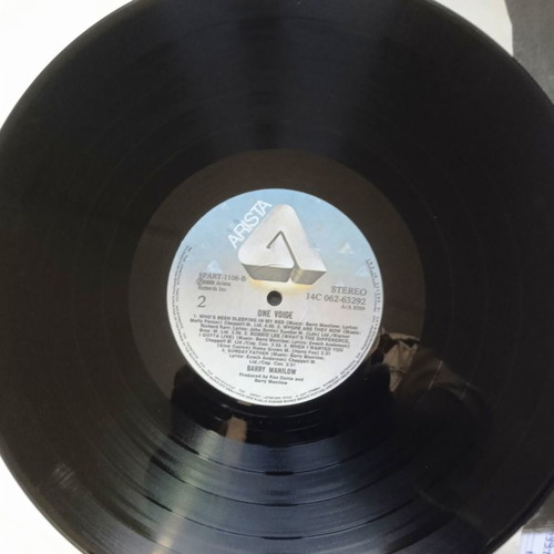 Barry Manilow One Voice LP used, pop