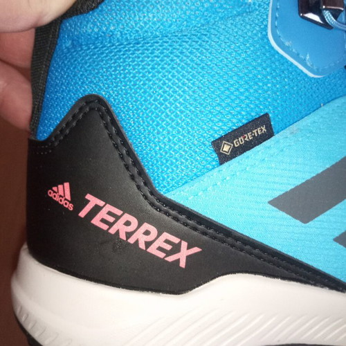 Adidas Terrex Waterproof Gore-Tex Athletic Shoes New Size 35.5 Blue