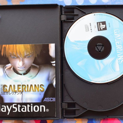 Galerians PlayStation 1 game, German language