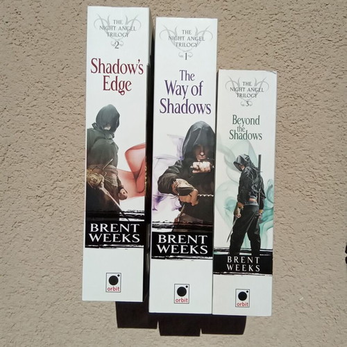 Brent Weeks Shadows Trilogy brand new in English