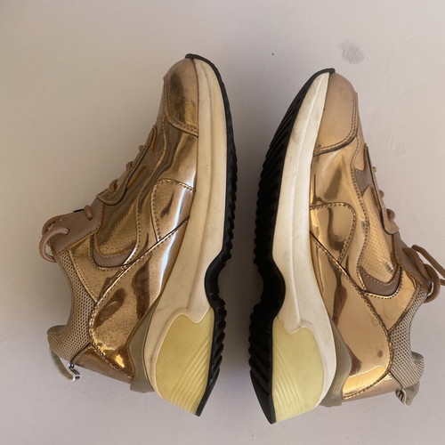 Replay women's sneakers size 39 used, gold
