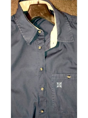 Oxbow shirt large blue like new
