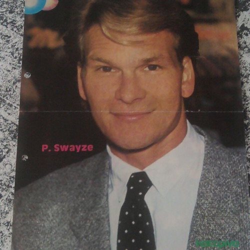 Patrick Swayze & Paula Abdul poster used, Katerina magazine
