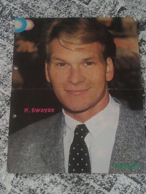 Patrick Swayze & Paula Abdul poster used, Katerina magazine