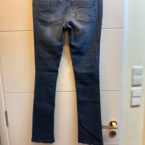 Drykorn low-rise jeans 30/34 slim leg used medium dark with elastane