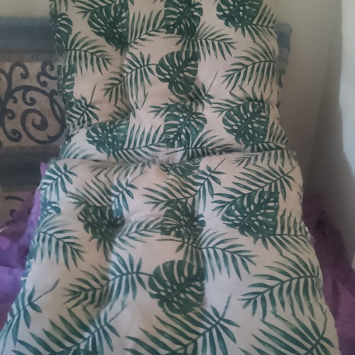Chair cushions like new, set of 4, 50cm x 1m