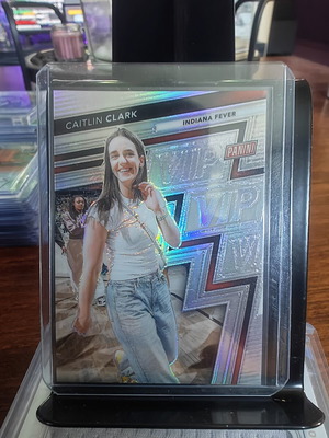 Caitlin Clark Indiana Fever Panini 2025 The National VIP Silver Prizm card