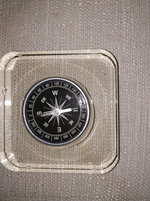 Compass used with small dents on the bottom