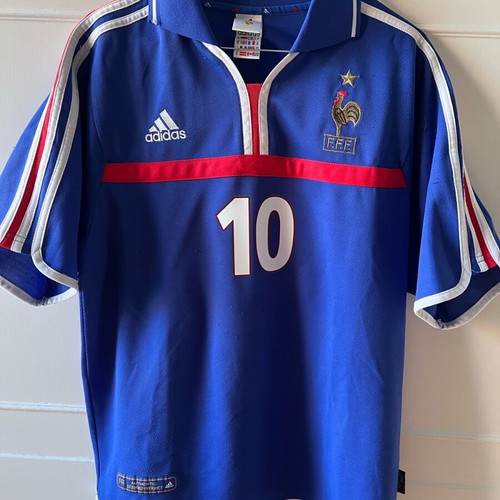 France national team jersey 2000 Zidane used, medium