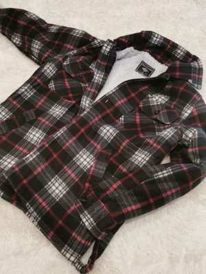 Warm jacket size L black like new