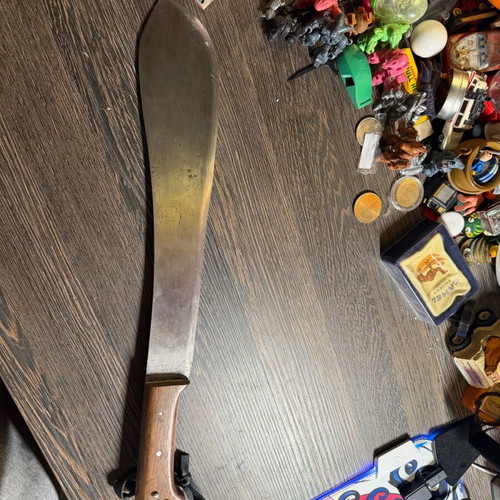 Legitimus Collins & Co. Made In USA 1250 machete used for decoration