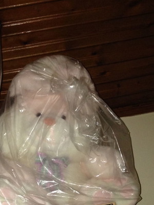 Large plush rabbit new