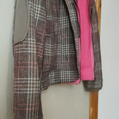 Wool Jacket with Lining and Cotton Hood Sprint like new
