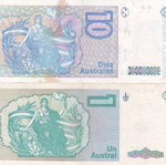 Argentine banknotes used