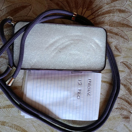 Phone case for iPhone 12 Pro purple like new