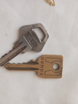 Old keys used, set of two