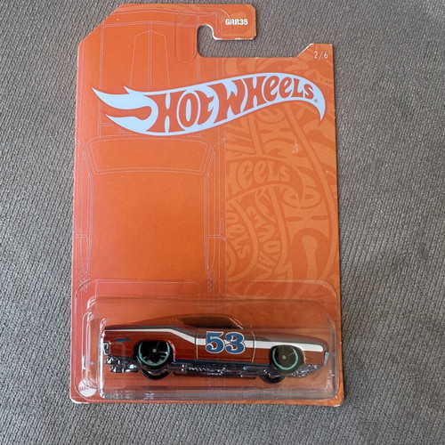 Hot Wheels 1969 Ford Torino Talladega Orange and Blue Series New