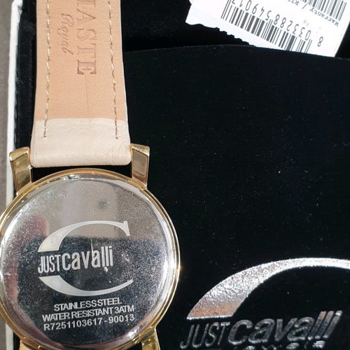 Just Cavalli women's watch new with leather strap