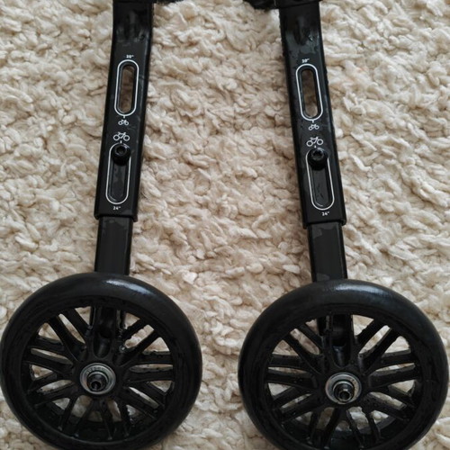 Bicycle Training Wheels like new, adjustable for 20" to 24" bikes