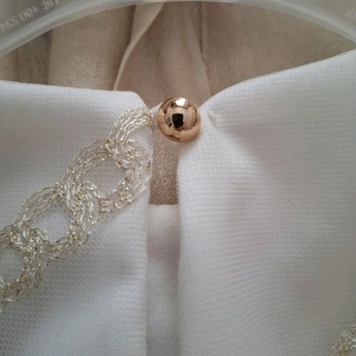 Evita set new with tags, white and beige, 10 years, 140 cm