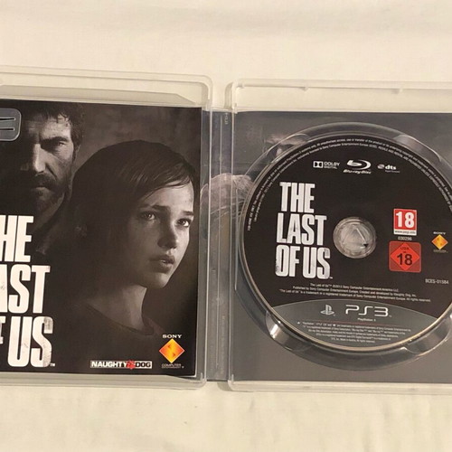 Uncharted 1, 2, 3 and The Last Of Us PS3 games pack used