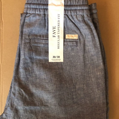 Scotch & Soda Fave Linen Pants new, 23% linen, size 31